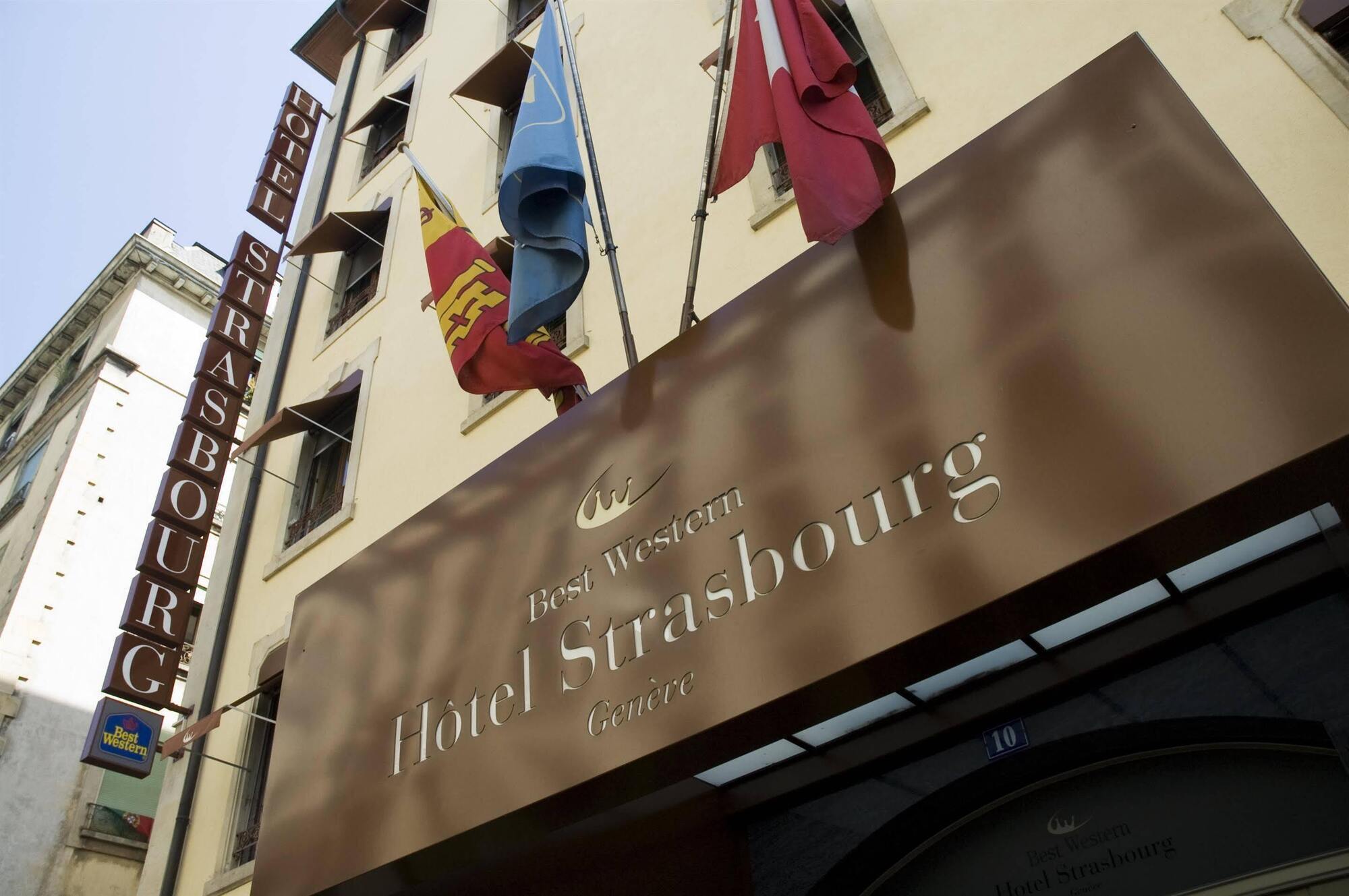 Hotel Strasbourg Женева Екстер'єр фото